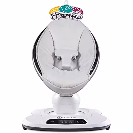 تاب و گهواره برقی فورمامز مدل مامارو رنگ طوسی کالکشن جدید    2024  4MOMS mamaro-grey