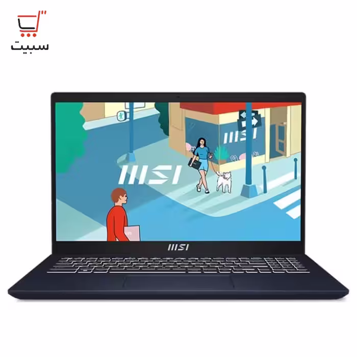 لپ تاپ 15.6 اینچی ام اس آی مدل Modern 15 H B13M i7 13700H 32G 512SSD Intel Iris Xe FHD
