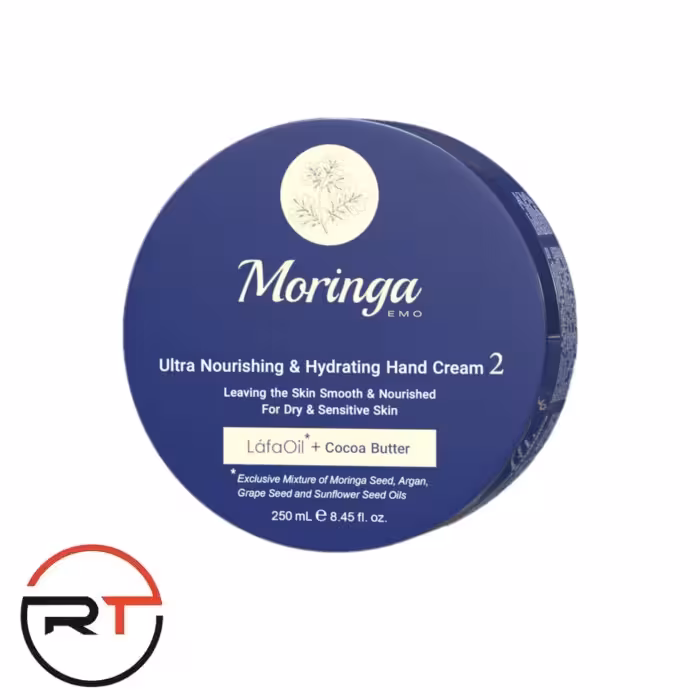 کرم دست و آبرسان 2 مورینگا امو مناسب پوست خشک و حساس 250 میلی