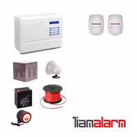 پکیج دزدگیر اماکن باسیم مدل فایروال سیم کارتی و تلفنی F10PY2