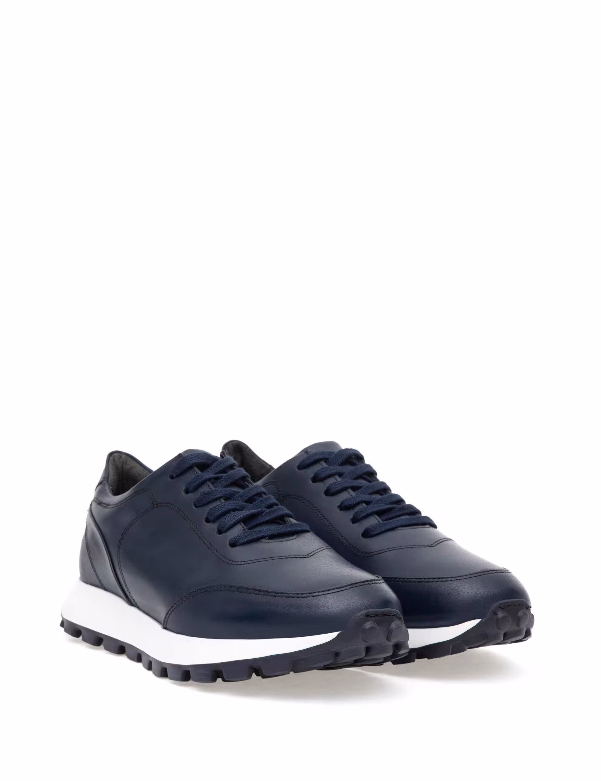 کفش روزمره مردانه سرمه ای پیرکاردین