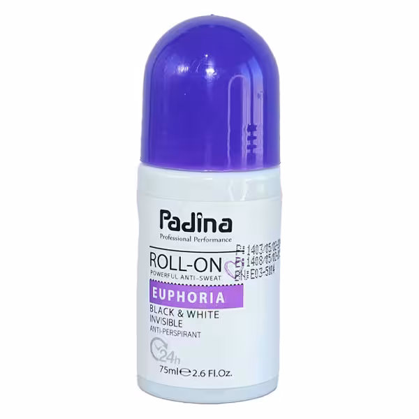 مام رول ضدتعریق زنانه پادینا مدل EUPHORIA حجم 75 میلی لیتر