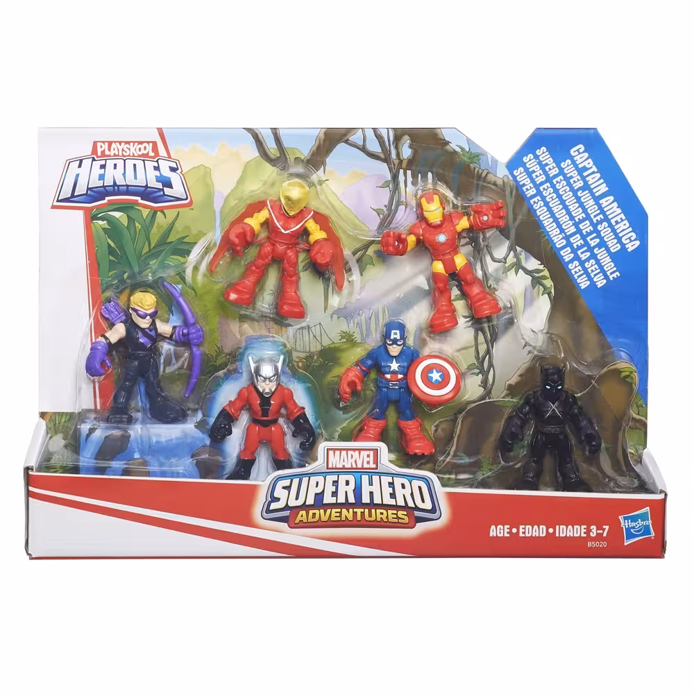مجموعه 6 عددی اکشن فیگورهای سوپر هیرو Hasbro