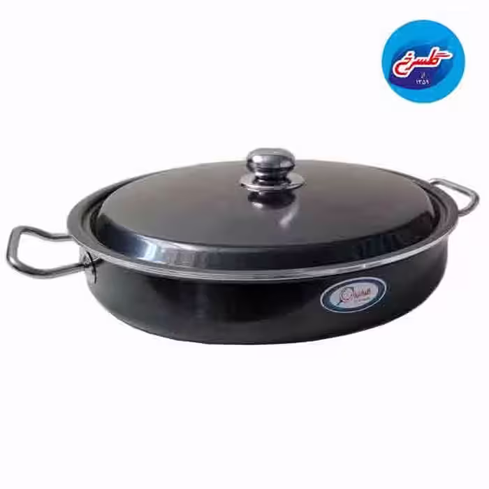 تابه ظرفیران سایز 52 دودسته استیل