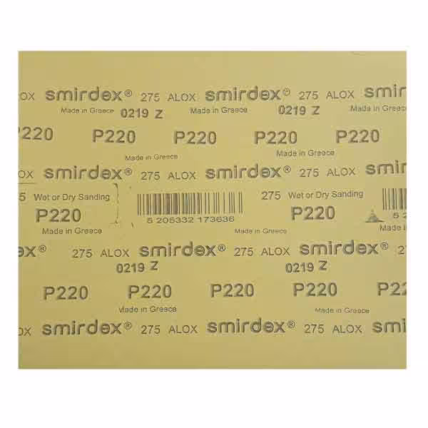 ورق سنباده اسمیردکس p220 (کد Smirdex 275 Alox)