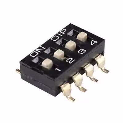 مجموعه 11 عددی دیپ سوئیچ 4 تایی SMD