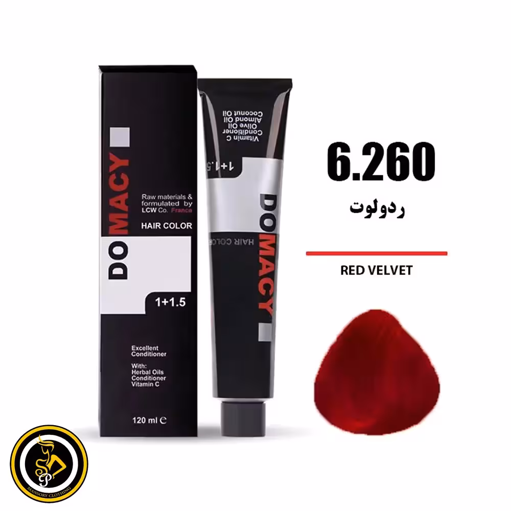 رنگ مو ردولوت دوماسی شماره 6.260