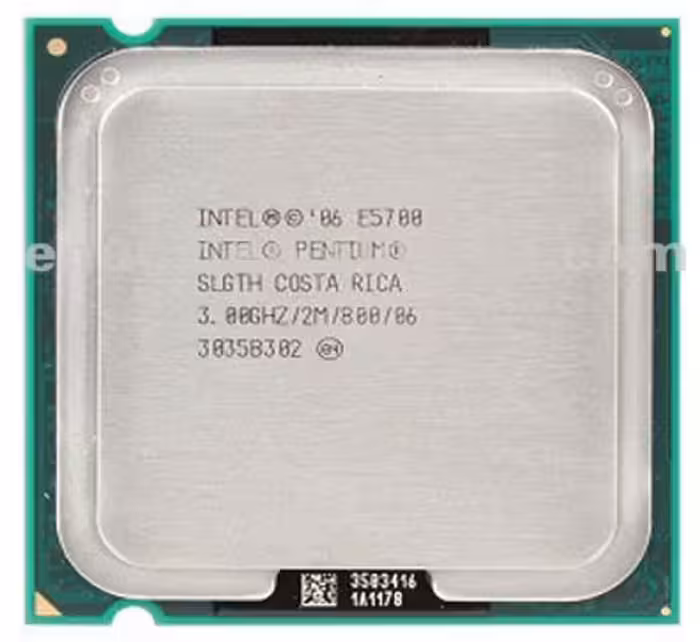 پردازنده مرکزی اینتل سری Pentium مدل E5700 try