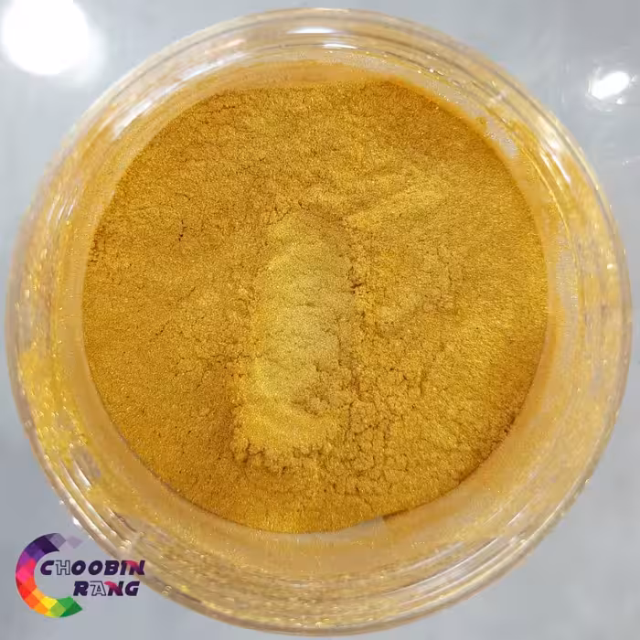 پودرصدفی طلایی ورق طلا 100 گرم