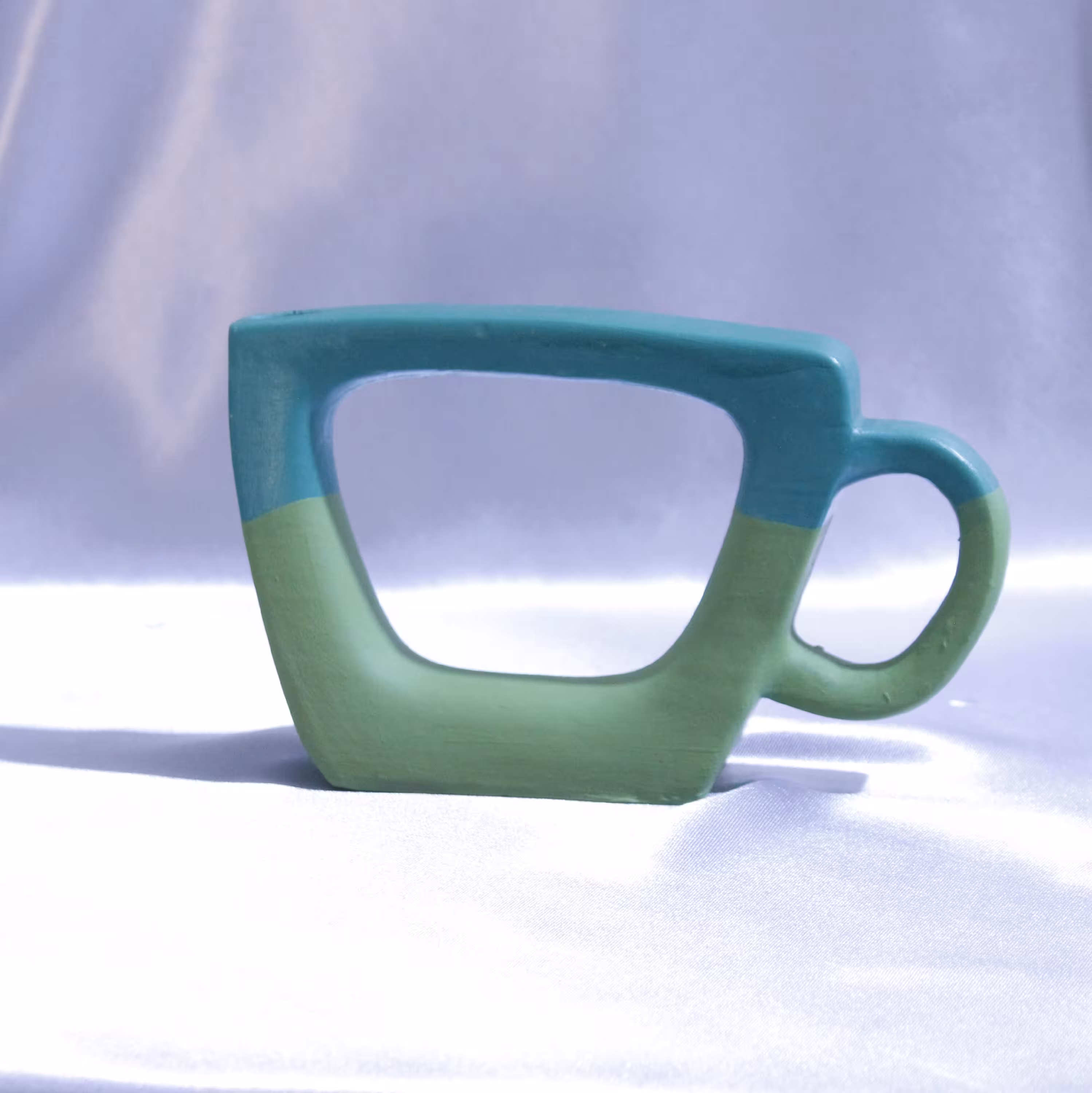 گلدان طرح فنجانی  مناسب برای فضای آشپزخانه و هدیه