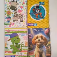 دفتر 50 برگ سیمی اعلا شفیعی(مناسب جوایز مدرسه)