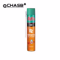 اسپری فوم پلی‌اورتان ضد حریق شیلنگی آکفیکس AKFIX 840 B2