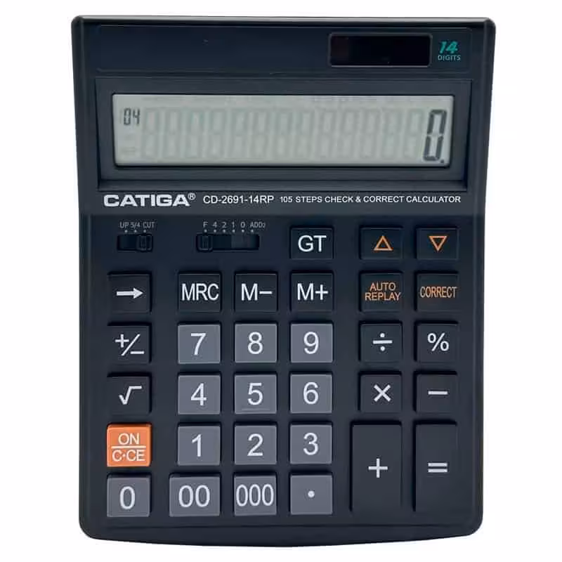 ماشین حساب کاتیگا Catiga CD-2691-14RP