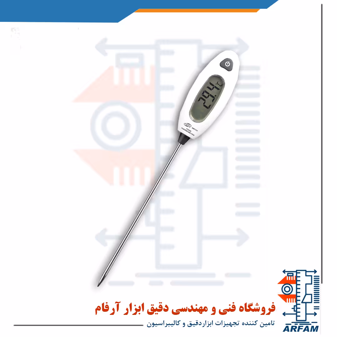 ترمومتر یا دماسنج نفوذی مواد غذایی بنتک مدل BENETECH GM1311