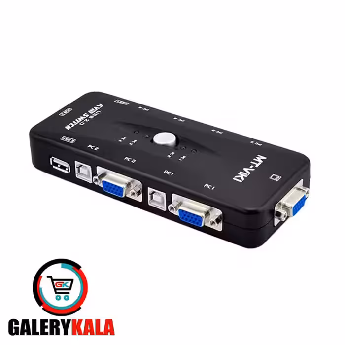 سوئیچ 4 پورت Royal مدل kvm-4uk-usb