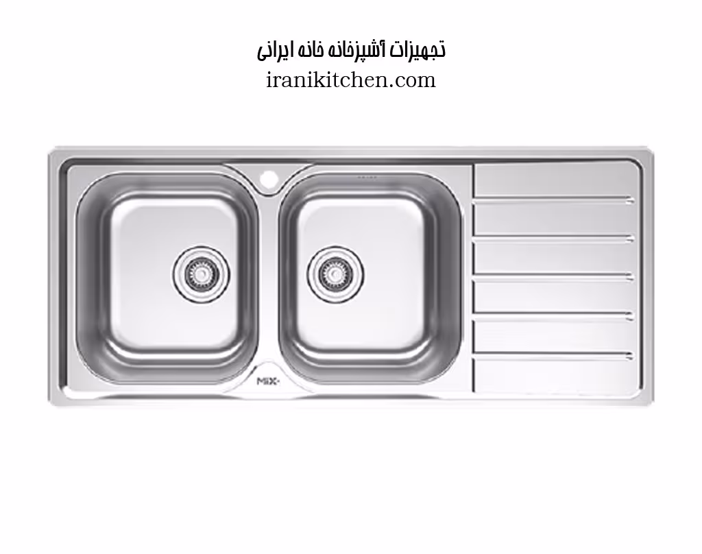 سینک میکس پلاس توکار مدل 2072