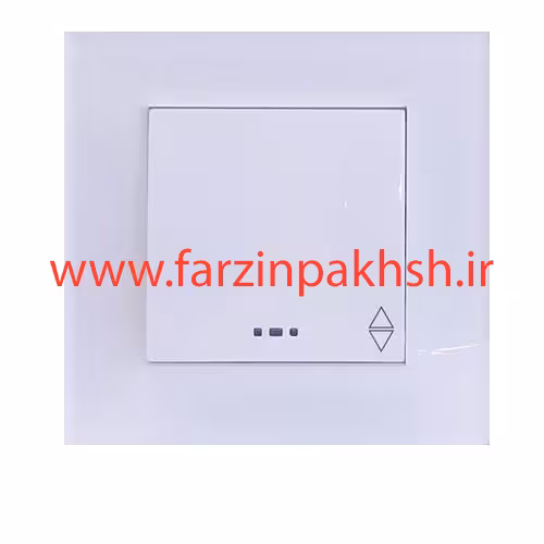 کلید تبدیل توکار دلند مدل آسا پلکسی سفید