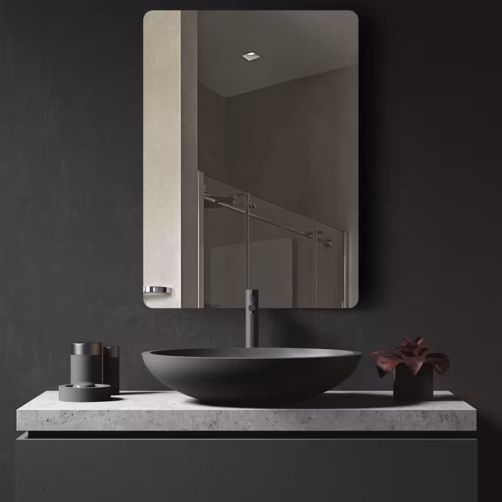 آینه دلفین مدل R-8060 | سفید | گارانتی اصالت و سلامت فیزیکی کالا