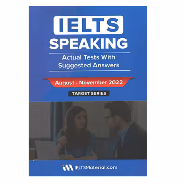 کتاب IELTS Speaking Actual Tests with Answers (August to November 2022)