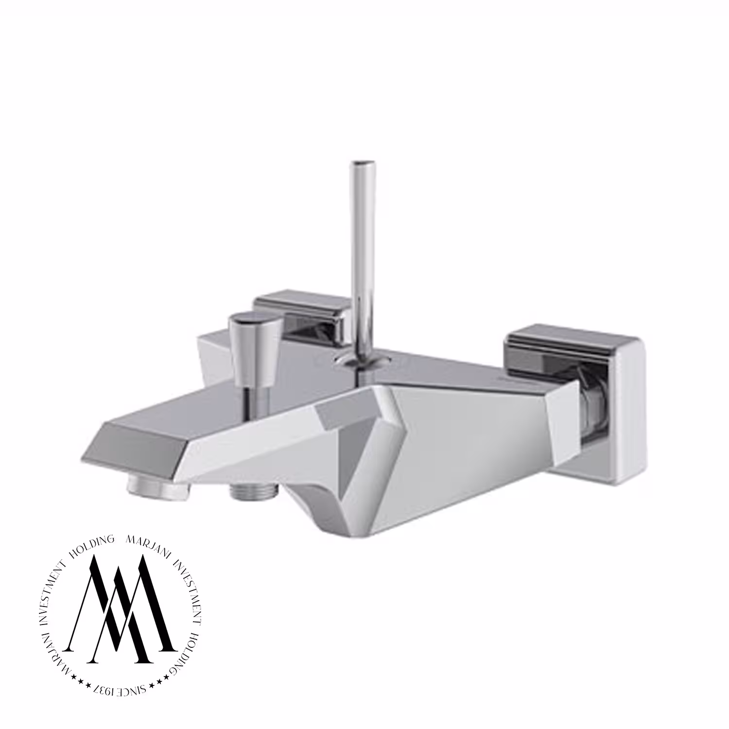 شیر حمام شودر مدل تیفانی (کروم)