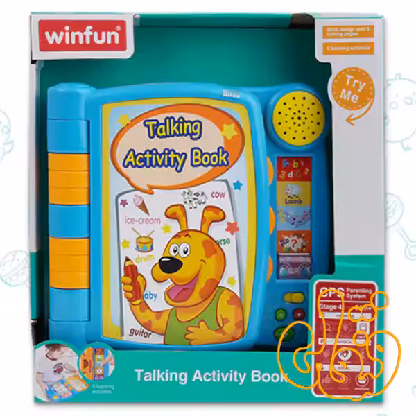 کتاب موزیکال آموزشی وین فان Talking Activity Book 9019