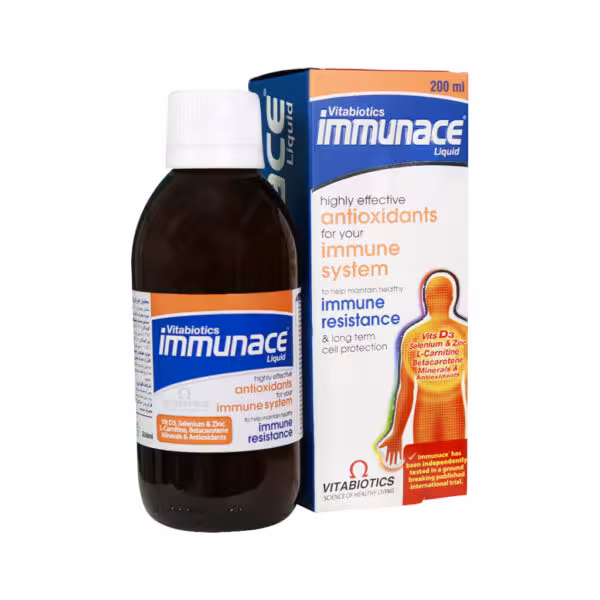 شربت ایمیونیس ویتابیوتیکس Vitabiotics Immunace Liquid