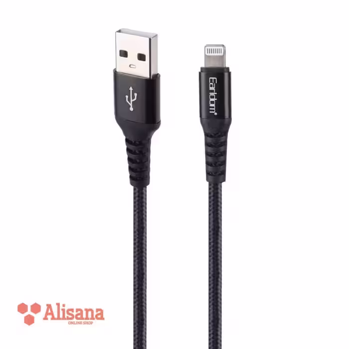 کابل شارژ یو اس بی به لایتنینگ ارلدام مدل EC-121i