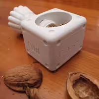 مدل سه بعدی گردو شکن (STL)