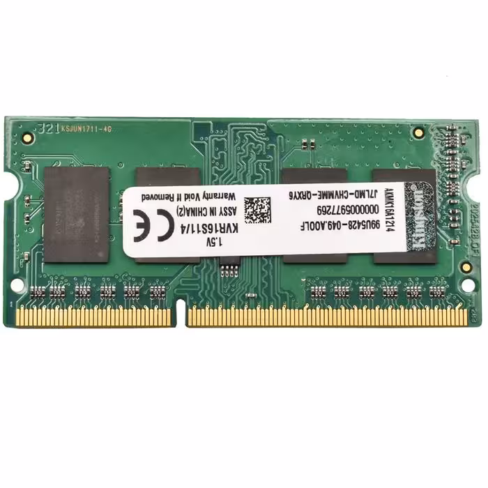 رم لپ تاپ DDR3 کینگستون 1600S ظرفیت 4 گیگابایت