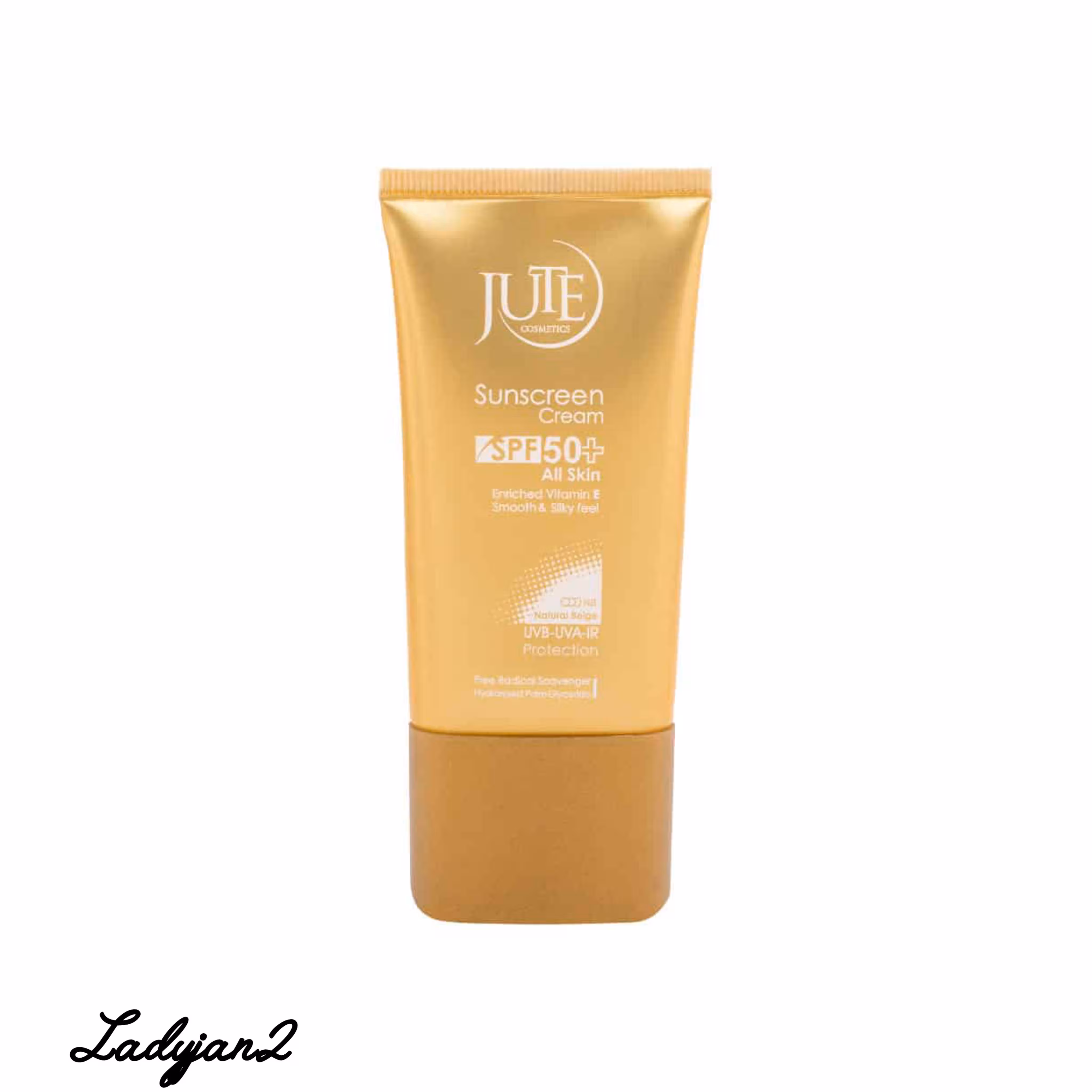 کرم ضد آفتاب SPF50 انواع پوست بژ طبیعی ژوت 40 میلی لیتر