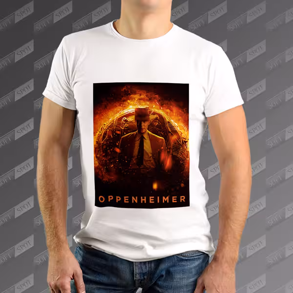 تیشرت مردانه طرح Oppenheimer TS-440