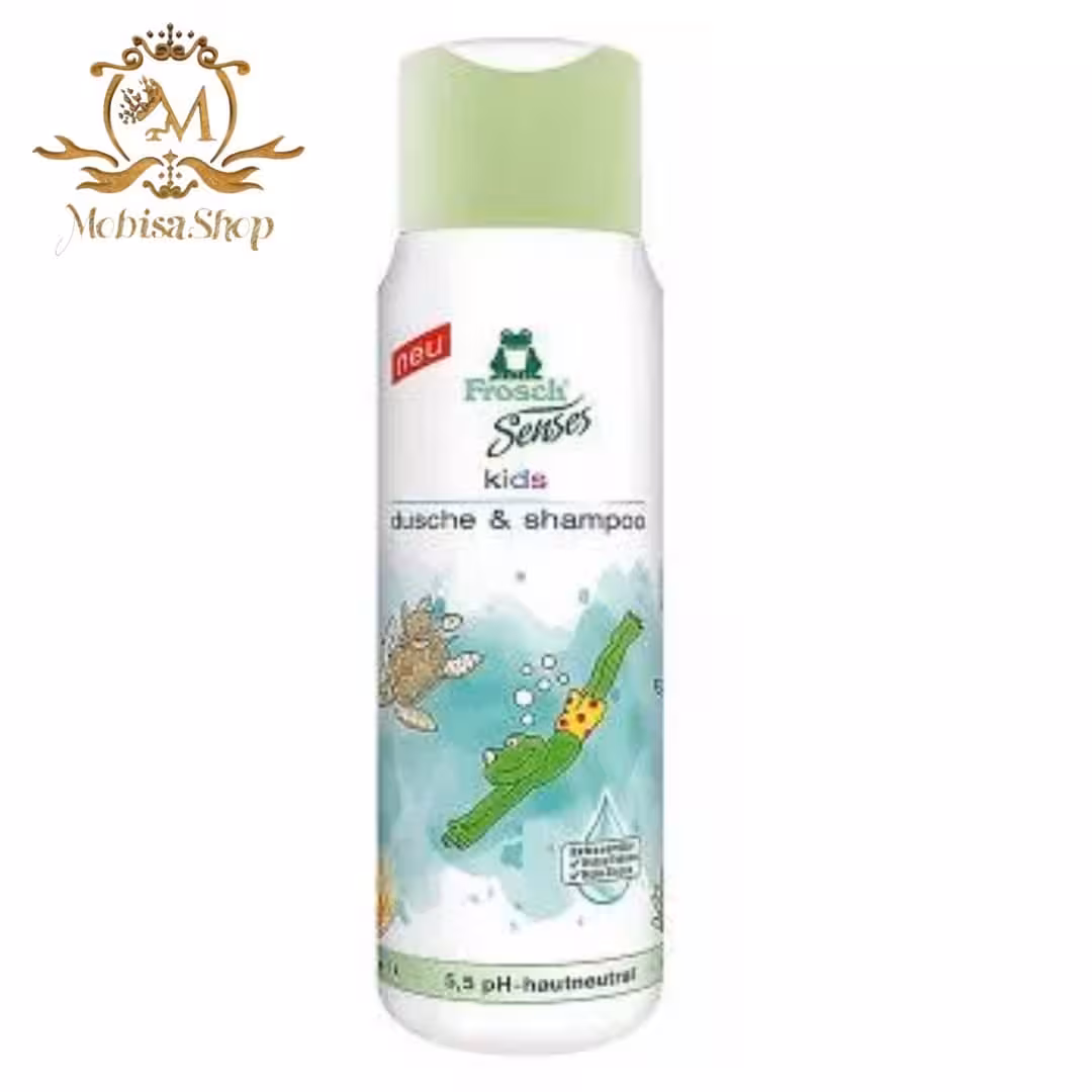 شامپوی سر و بدن گیاهی کودک فرش frosch مدل Sensitive حجم 300 میل
