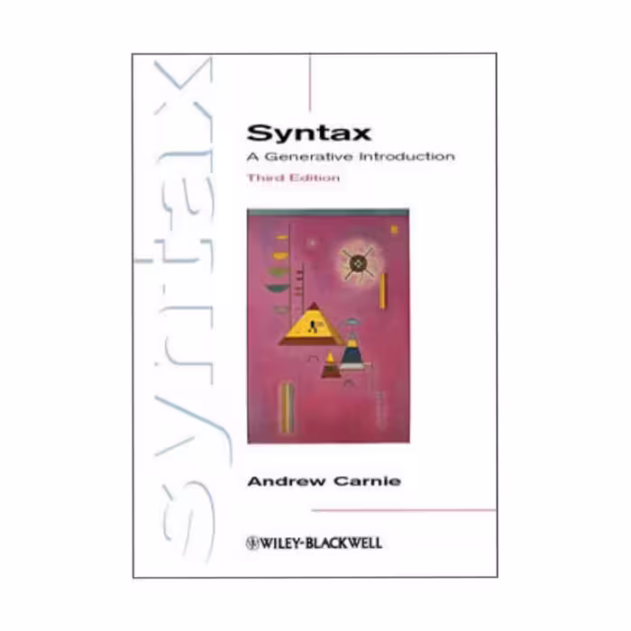 کتاب Syntax: A Generative Introduction 3rd Edition