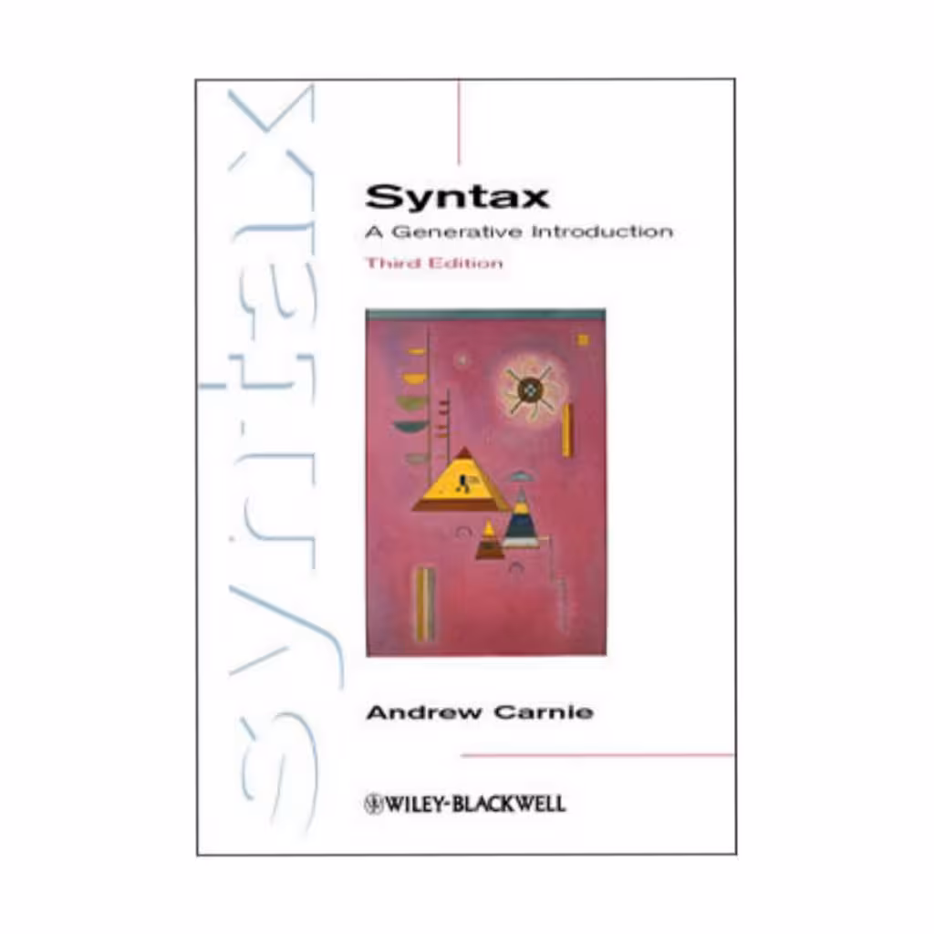 کتاب Syntax: A Generative Introduction 3rd Edition