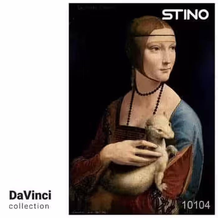 پازل شیشه ای استینو 260 تکه طرح داوینچی (کد 10104)،(باجعبه)