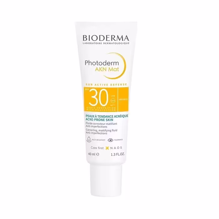 ضدآفتاب AKN mat spf30 پوست چرب بایودرما