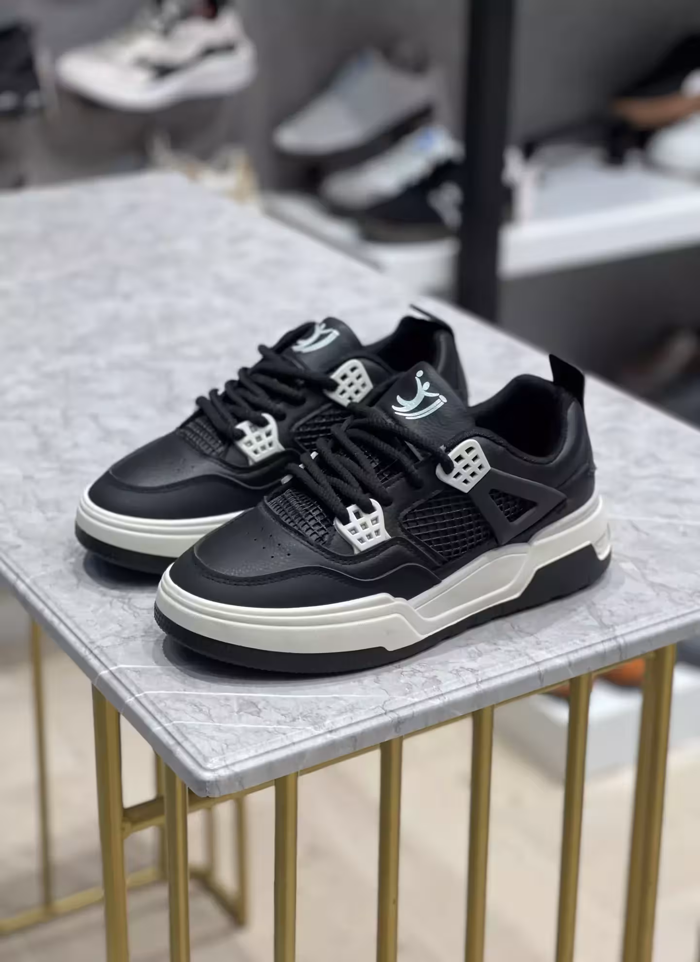 ونس مردانه وارداتی کد SM1008 رنگ مشکی سایز 40