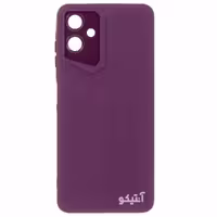 قاب ژله ای Porsche Design محافظ لنزدار مناسب برای Samsung A05-بنفش