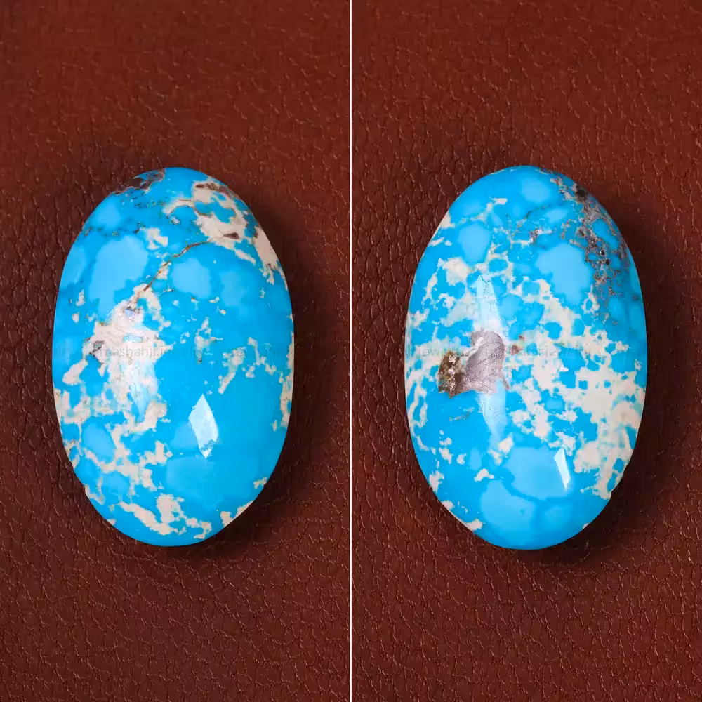 نگین فیروزه شجری کد 29566 - جواهری مشاهیر