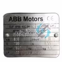 الکتروموتور تکفاز 0.18 کیلووات 3000 دور | ABB