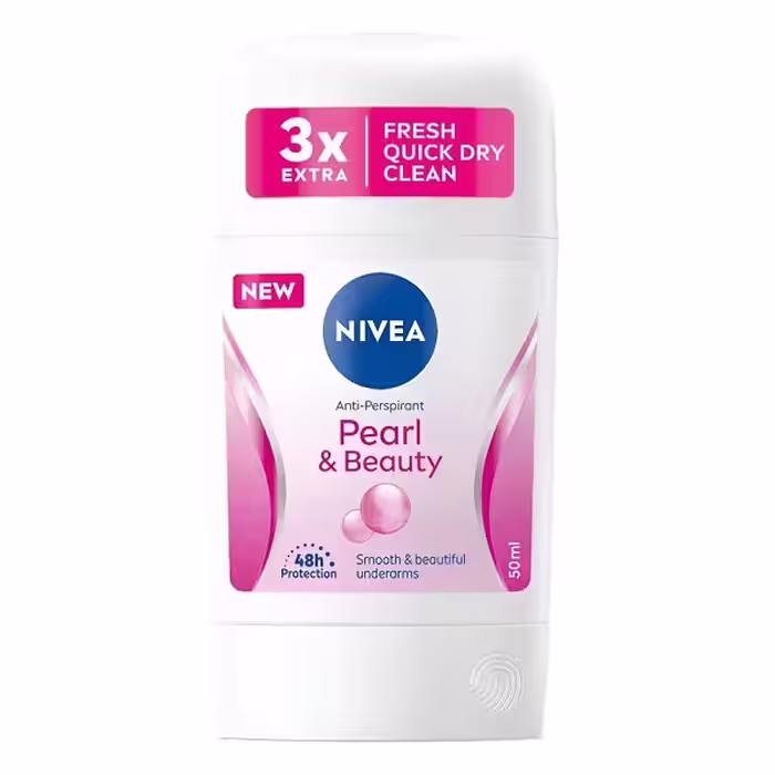 مام استیک ضد تعریق زنانه نیوا پرل اند بیوتی NIVEA PEARL & BEAUTY 50 ML