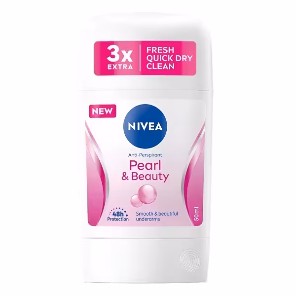 مام استیک ضد تعریق زنانه نیوا پرل اند بیوتی NIVEA PEARL & BEAUTY 50 ML