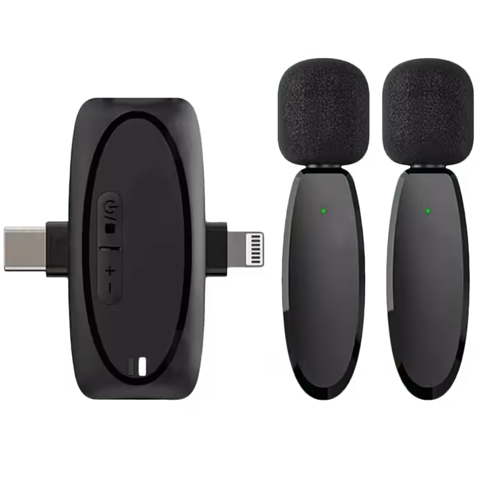 میکروفون یقه ای بی سیم بیوا مدل WM-03 Type-C / Lightning