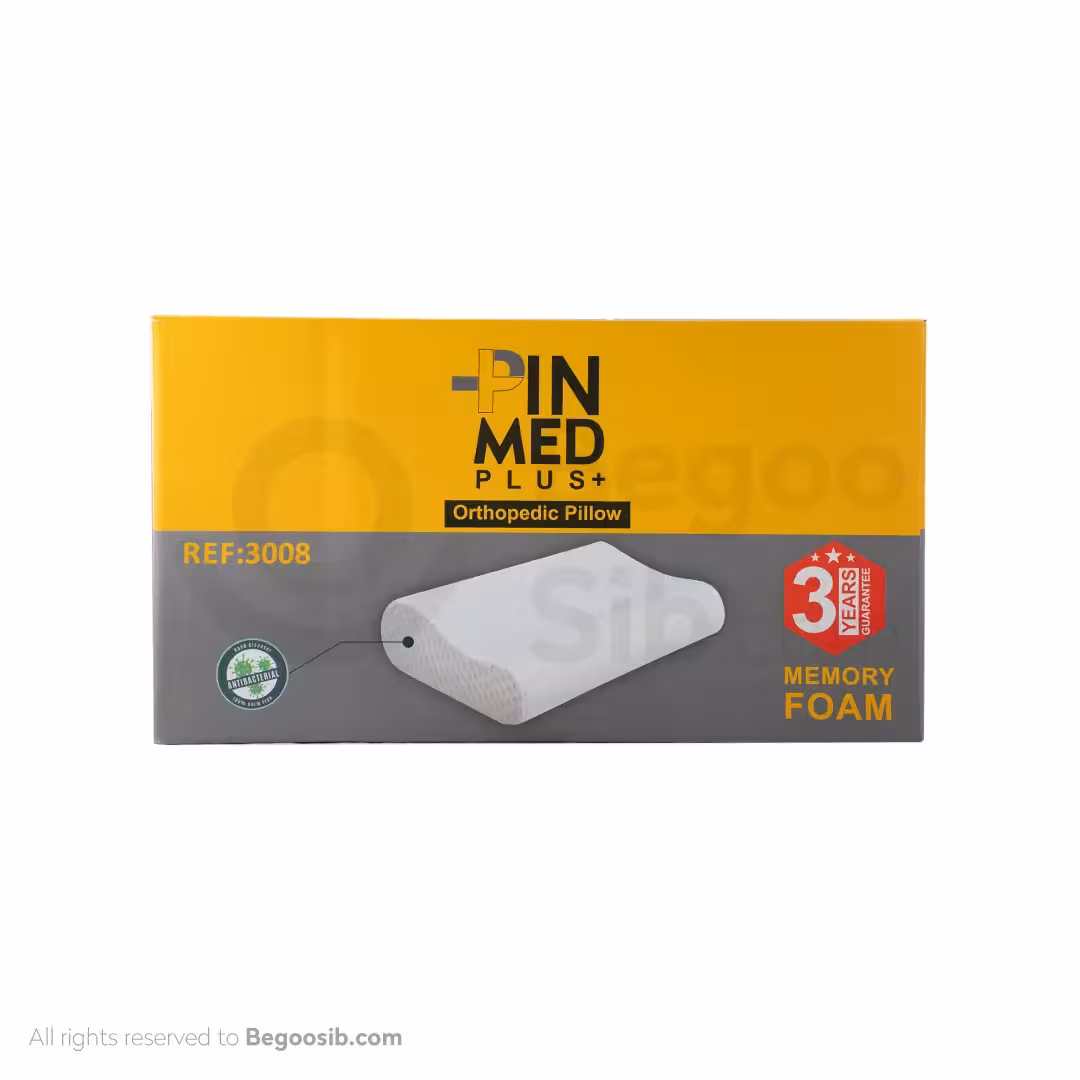 بالشت طبی مموری فوم سایز لارج کد 3008  پین مد