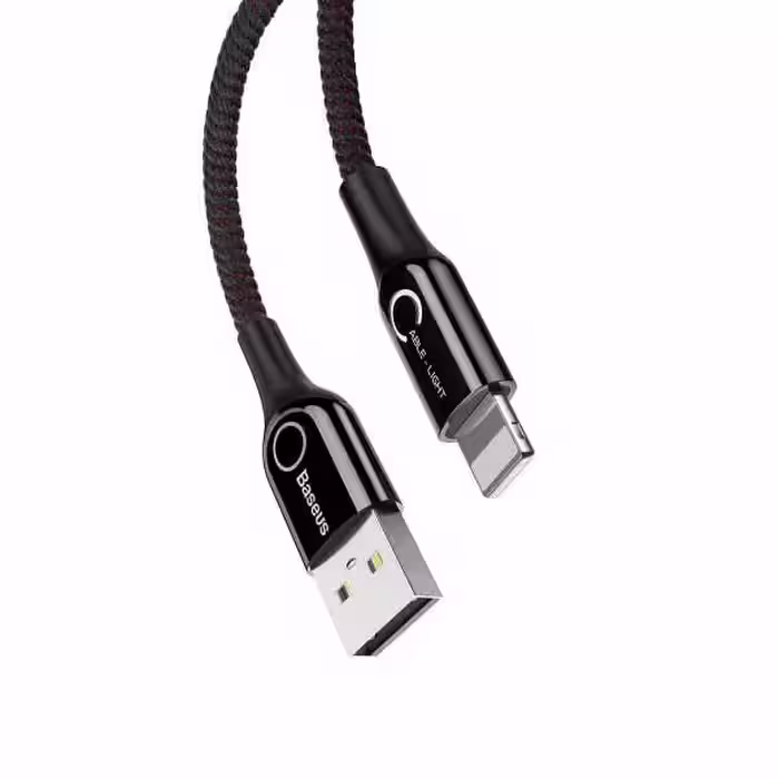 کابل تبدیل USB به لایتنینگ باسئوس مدل CALCD-01 طول 1 متر
