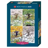 پازل 2000 تکه HEYE طرح چهار فصل