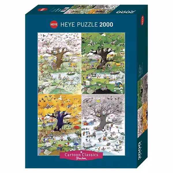 پازل 2000 تکه HEYE طرح چهار فصل