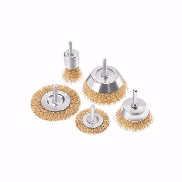 ست فرچه سر دریلی رونیکس موج دار 5 عددی مدل RH-9939