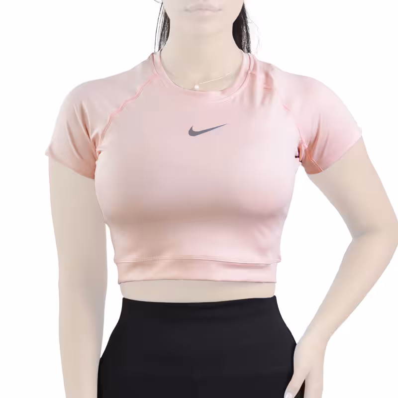 نیم تنه ورزشی زنانه نایک مدل SRN-4F0693 صورتی روشن