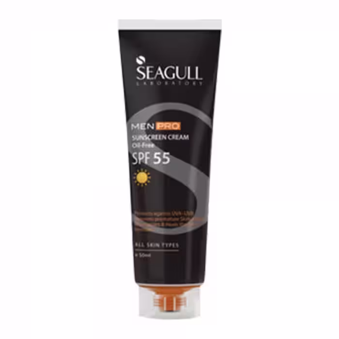 سی گل کرم ضدآفتاب آقایان فاقد چربی SPF55مناسب انواع پوست 50 میلی لیتر - داروکاو